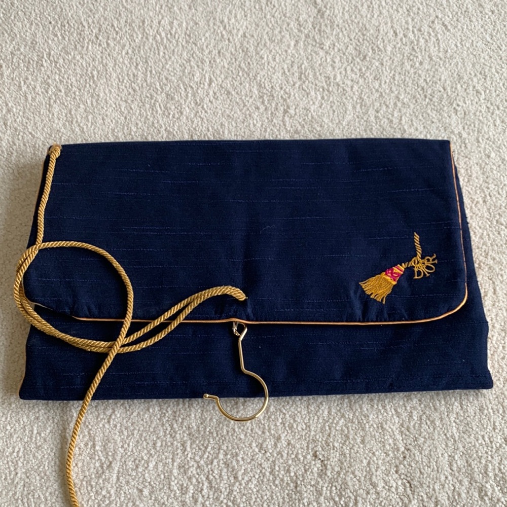 Christian Dior hanging travel bag